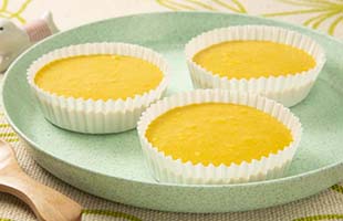 1 かぼちゃのレアチーズケーキ